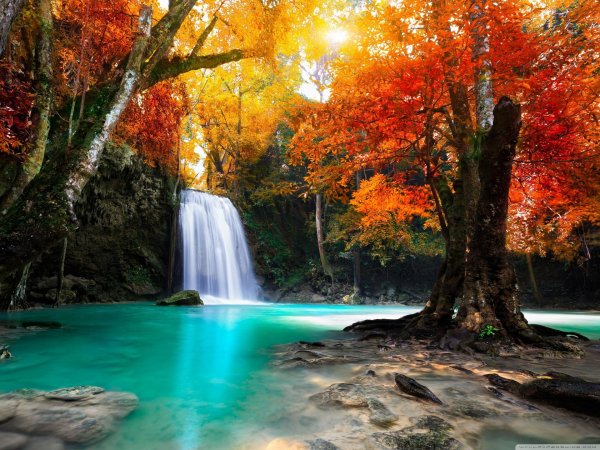 красивые водопады