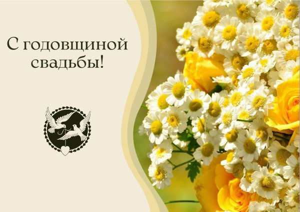 ромашковая годовщина свадьбы