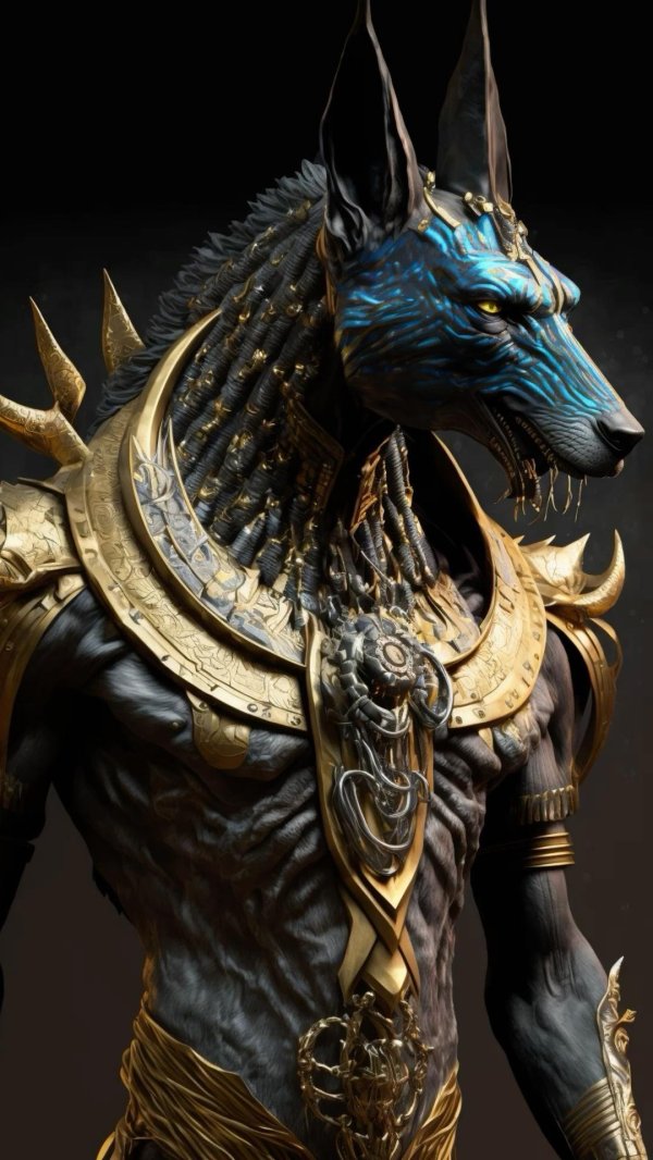 анубис в доспехах