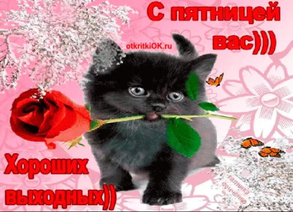 пятница открытки красивые