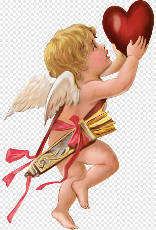 валентинки ангелочки