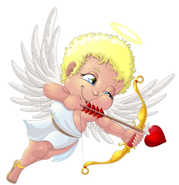 смешной купидончик