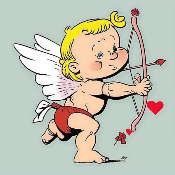 рисунок купидона