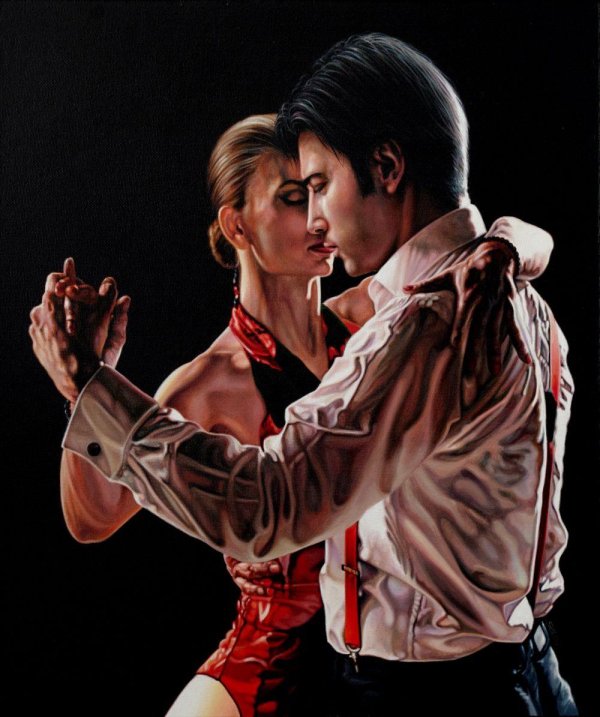 в медленном танце