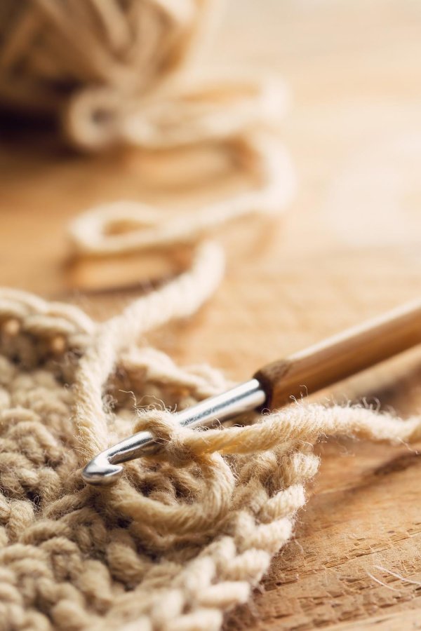 начало вязания крючком