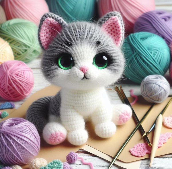 вязаная игрушка