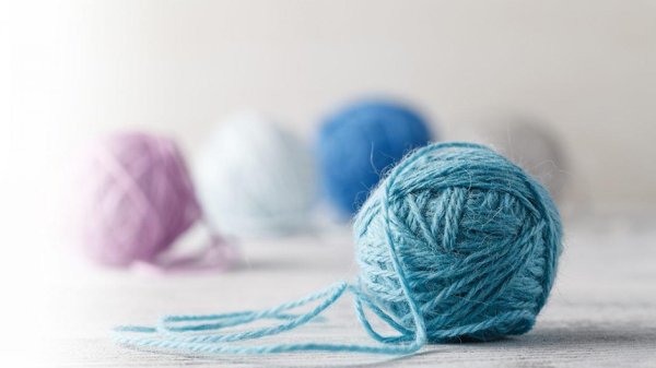 клубки пряжи