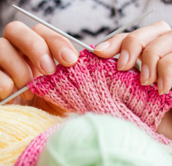 вязание на спицах