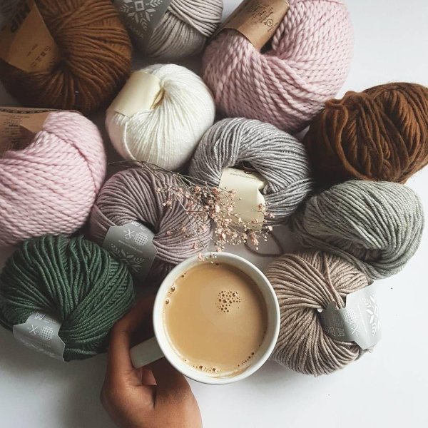 мотки пряжи