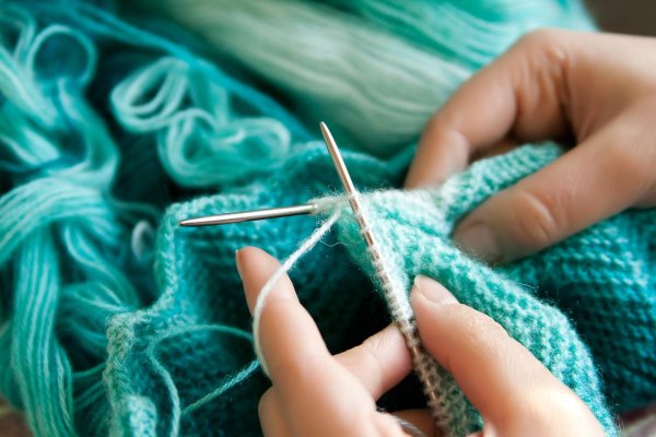 техника вязания