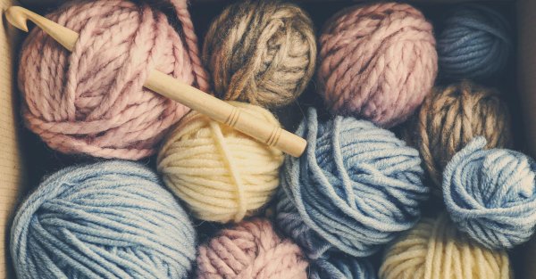 мотки пряжи