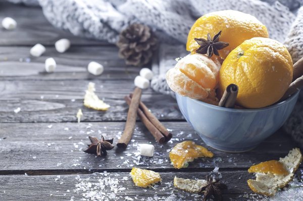 мандариновое утро