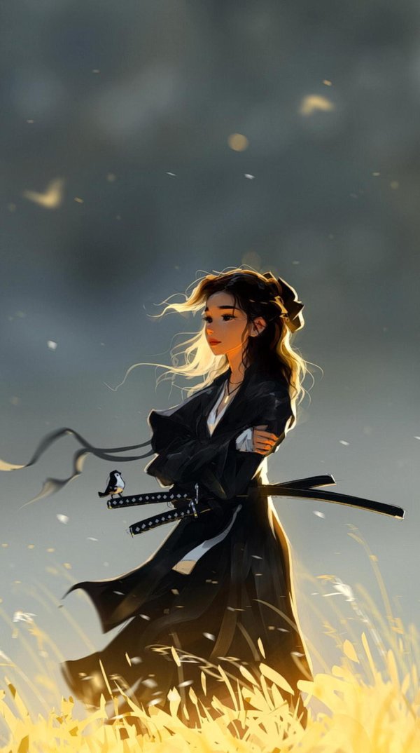 девушка иллюстрация