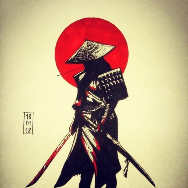 амигаса головной убор самурая