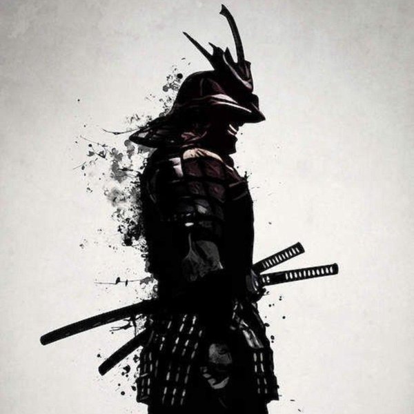 самурай черный