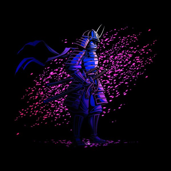 фиолетовый самурай