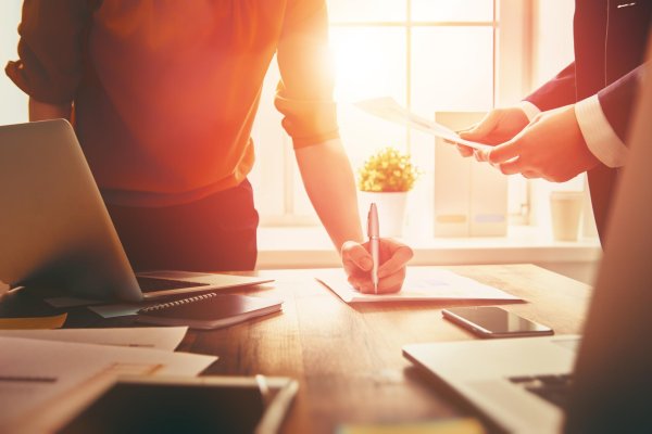 подписание документа