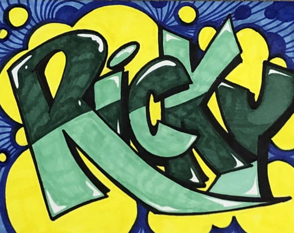 скетч граффити