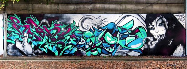 граффити персонажи