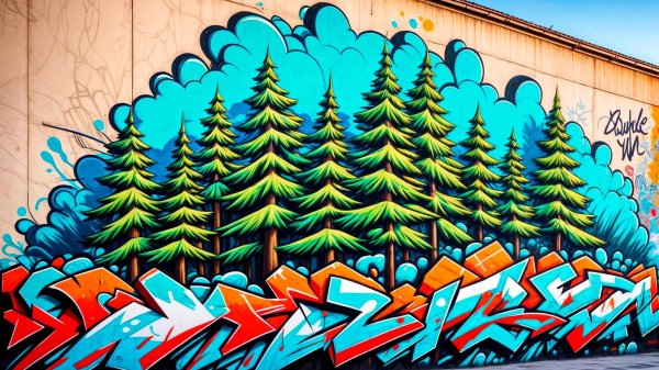 искусство граффити