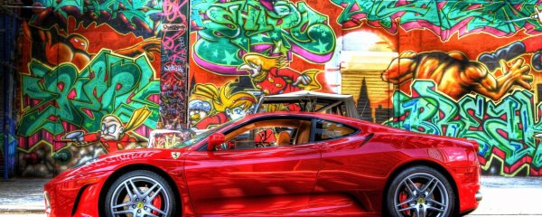 автомобиль ferrari