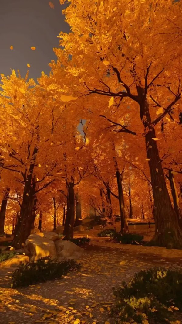 пейзажи осенние