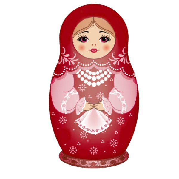 узоры на матрешках