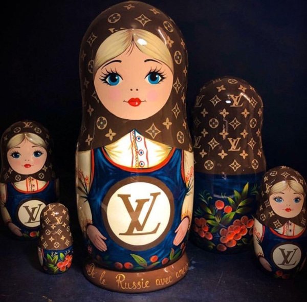 дизайнерские матрёшки