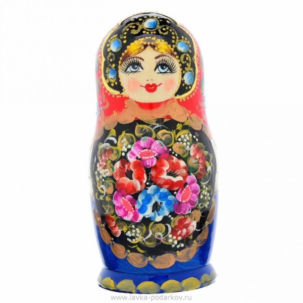 матрешка жостовская роспись