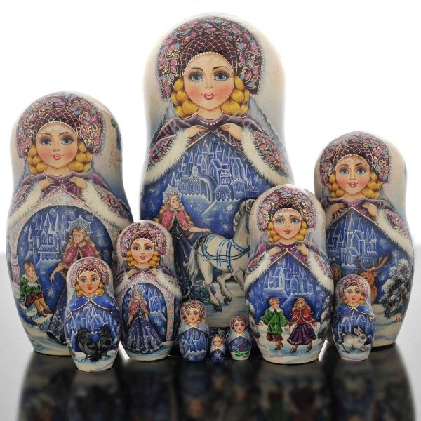 матрешки автор лонченкова