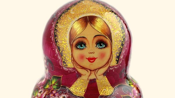 красивая матрешка