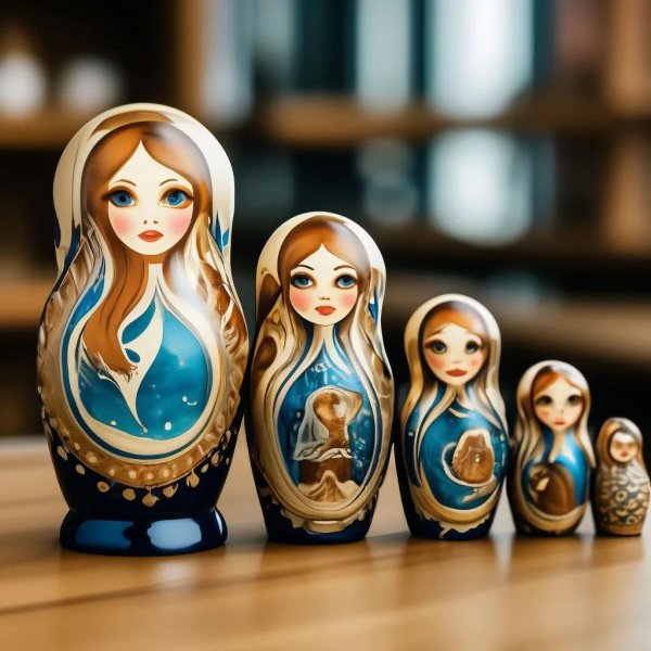 форма матрешки