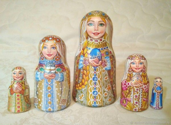 матрешки маргариты даутовой