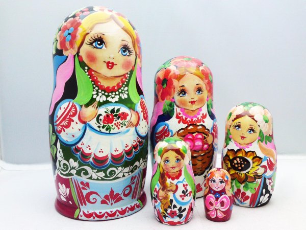 петриковская матрешка