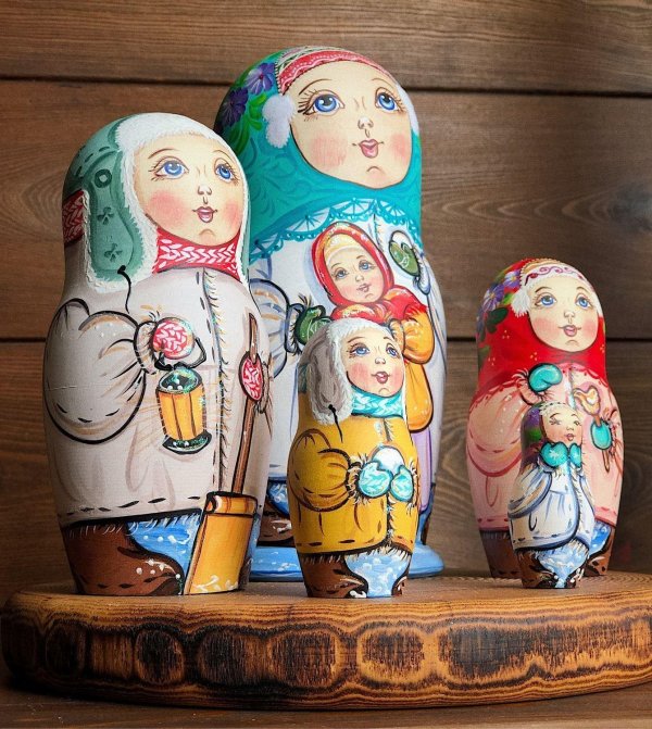 матрешка сергиево посадская