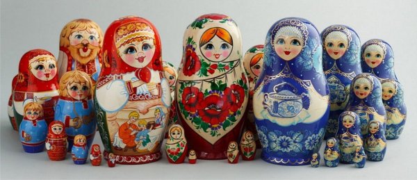 матрешка народный промысел