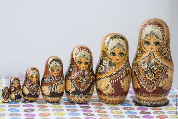 красивые расписные матрёшки