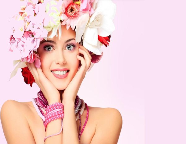 8 марта девушка