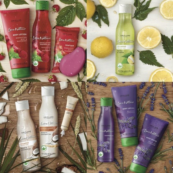 лосьон для тела малина и мята орифлэйм