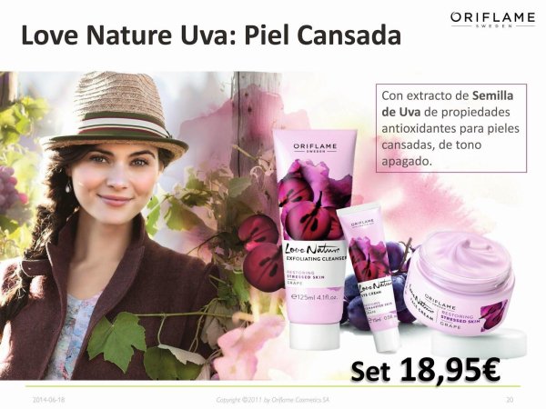 love nature oriflame