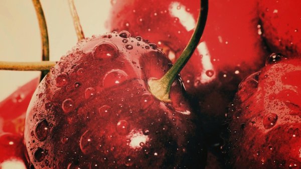 сочные фрукты и ягоды