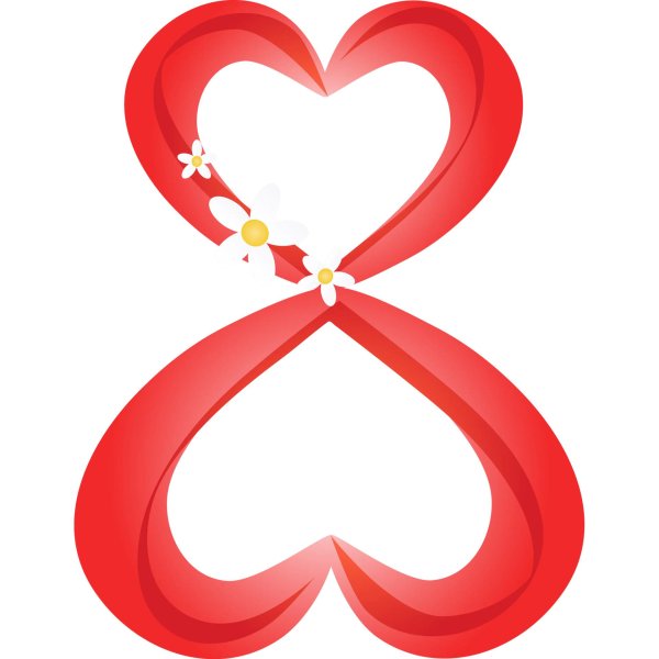 красивая восьмерка