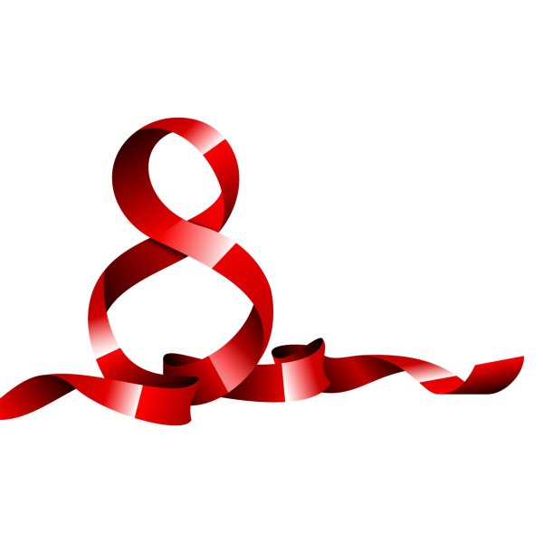 красивая восьмерка