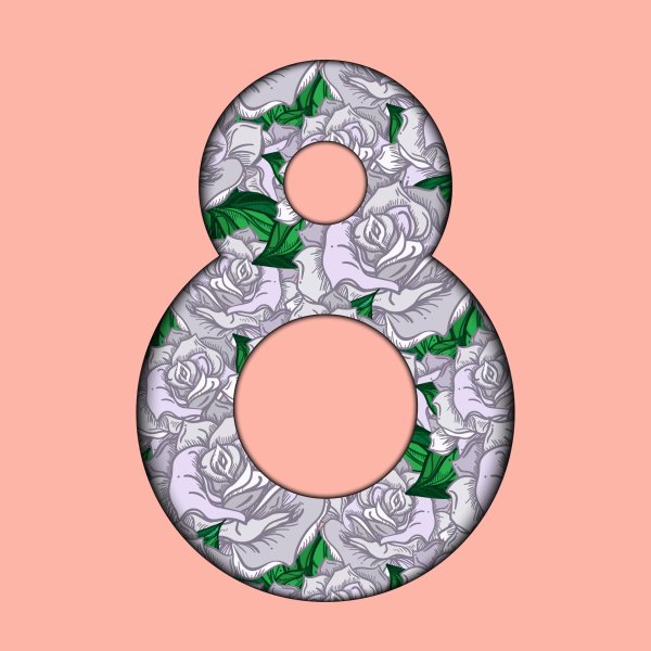 пряник 8 марта