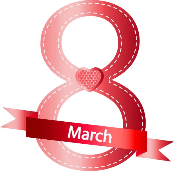 логотип 8 марта