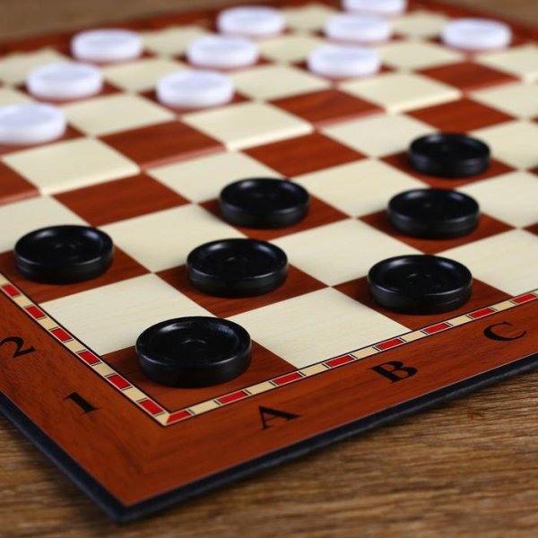 шашки сартон складное поле 292730