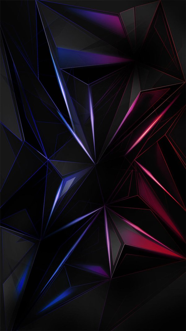 черная абстракция