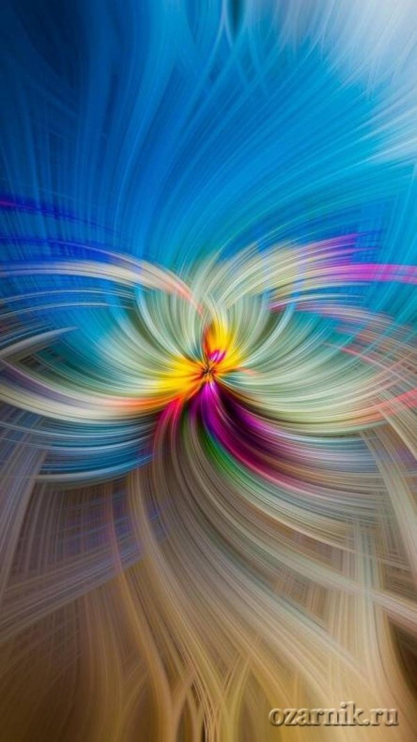 красочная абстракция