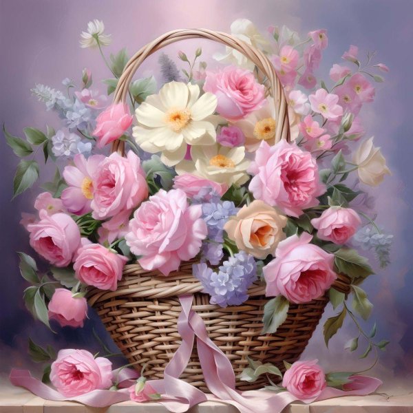 цветочные картины