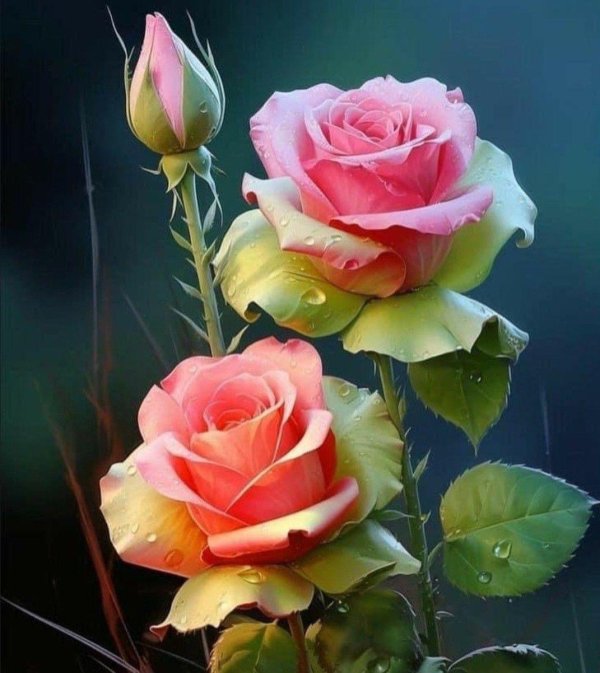 картины розы